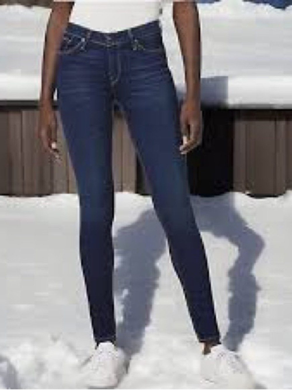 Hudson Jeans Women's Skinny Jeans - Dark Indigo
